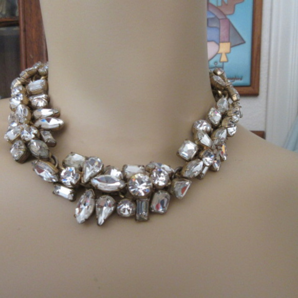 BEAUTIFUL J. CREW CZ CHOKER NECKLACE